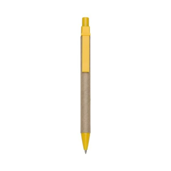 Caneta Ecologica Papelao AMARELO 3623d1 1486985348