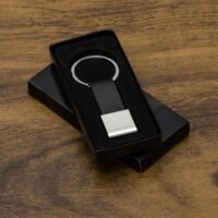 Chaveiro Metal com Couro PRATA 3737d1 1489146520