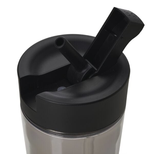 Copo Plastico 500ml com Tampa de Bico PRETO 7002d2 1514309456