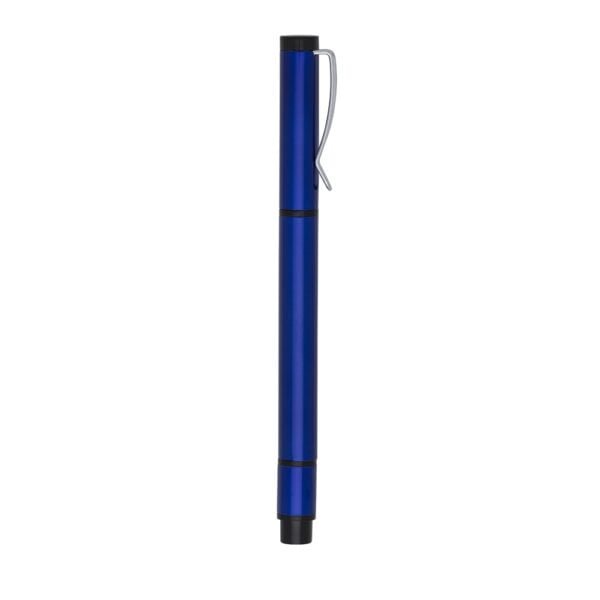 ER157B AZU Caneta Marca Texto Metal 773