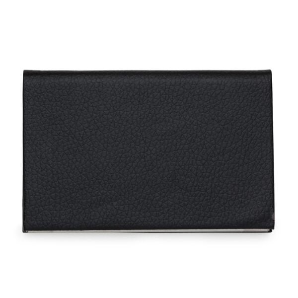 Porta Cartao Couro Sintetico PRETO 5114d1 1488557559