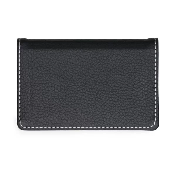 Porta Cartao Couro Sintetico PRETO 5865d1 1497026026