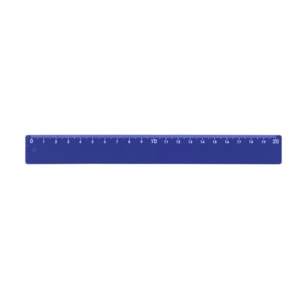 Regua Plastica 20cm AZUL 6512 1504281237
