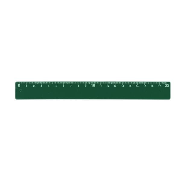 Regua Plastica 20cm VERDE 6514 1504281242