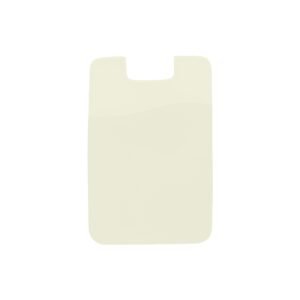 Adesivo Porta Cartao Emborrachado para Celular BRANCO 9677 1557155445