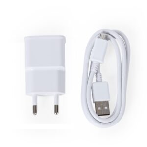 Kit Carregador com Cabo V8 BRANCO 6415d2 1504277533