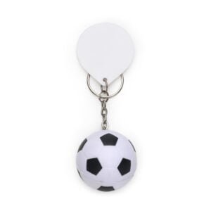 Chaveiro Bola Anti Estresse BRANCO d