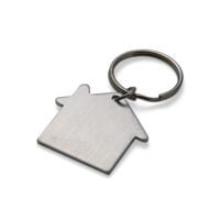 Chaveiro Plaquinha Formato Casa d