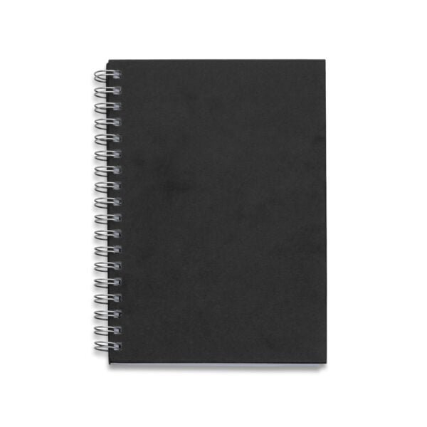 Caderno capa Kraft PRETO