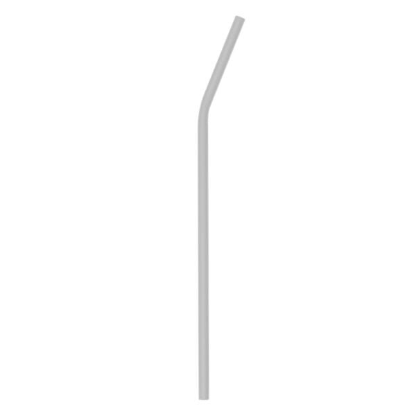Canudo Metalico PRATA