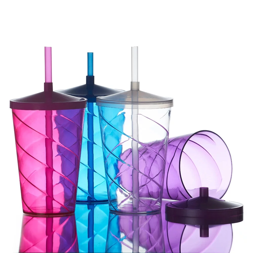 Copo personalizado acrílico 750ml Espiral