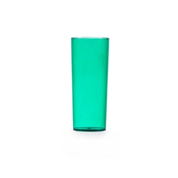 Copo Long Drink ml Translucido VERDE ESCURO